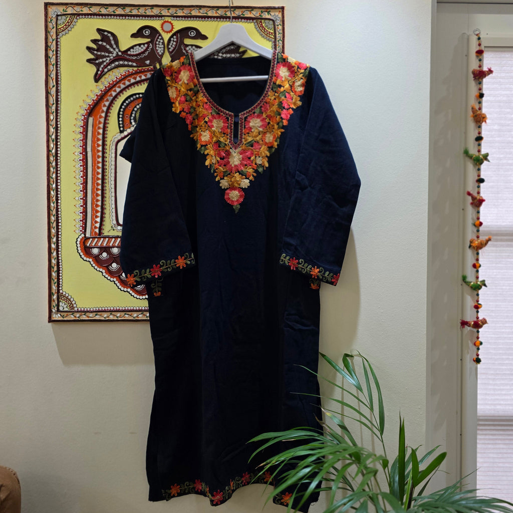 Kashmiri embroidery Pheran/Dress