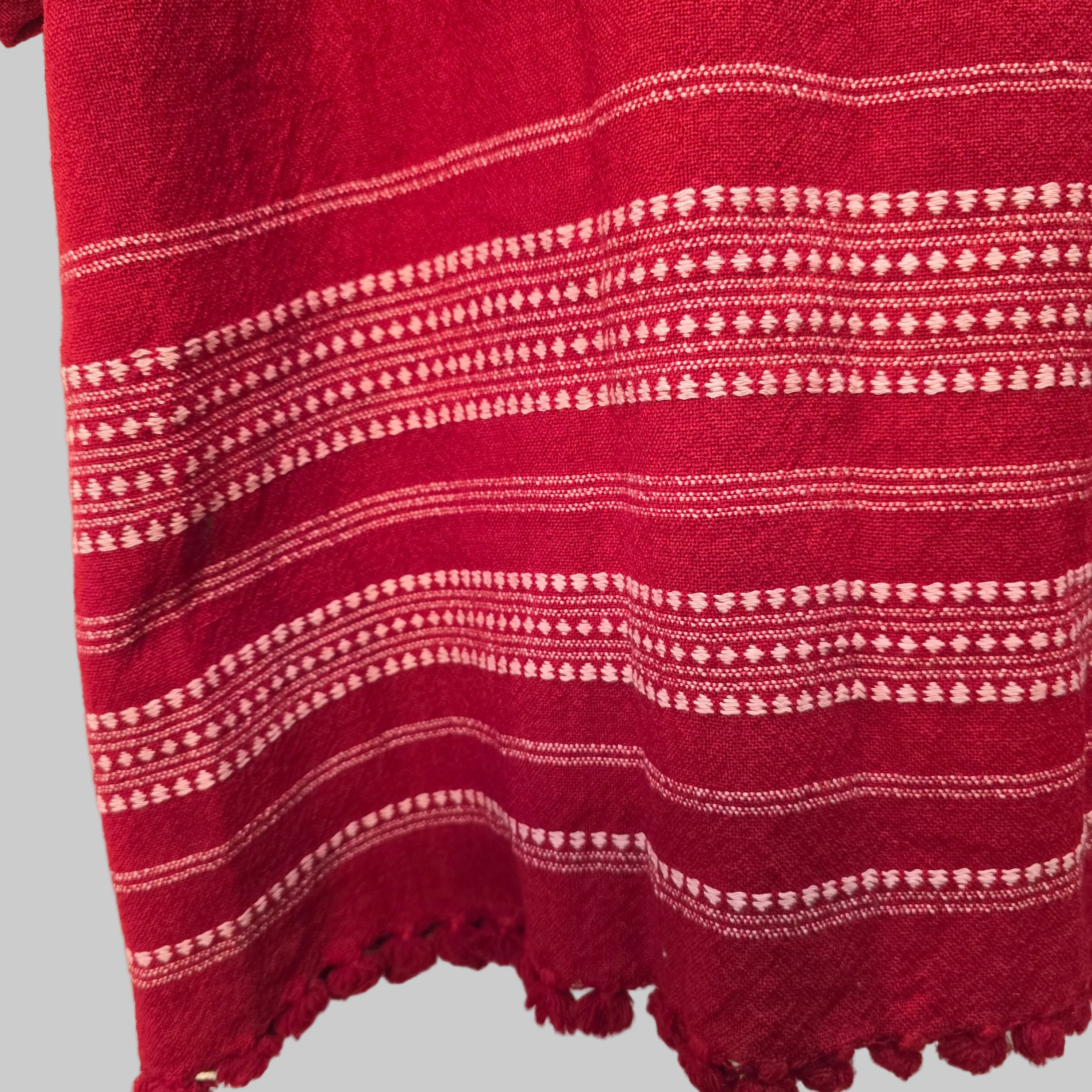 Woolen Bandhani shrug