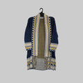 Woolen Shrug with boho style border