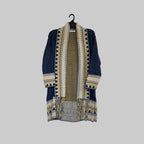Woolen Shrug with boho style border