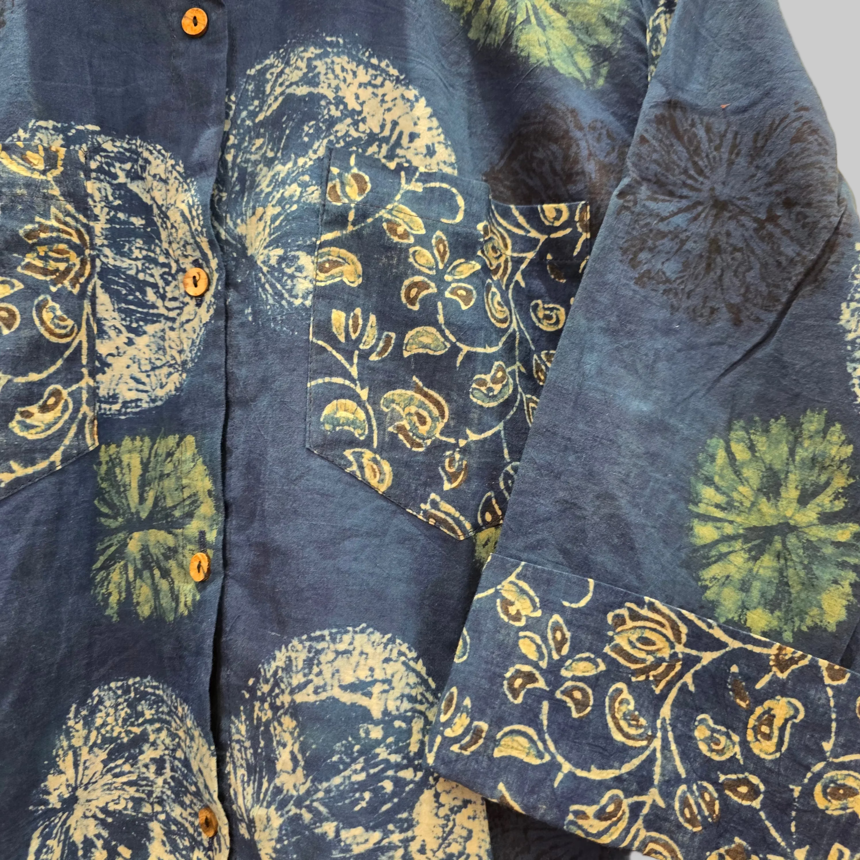 Cotton Ajrakh print shirt