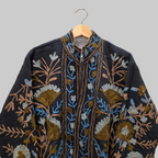 Flower Jute Suzani jacket