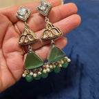Lotus Drop Earrings