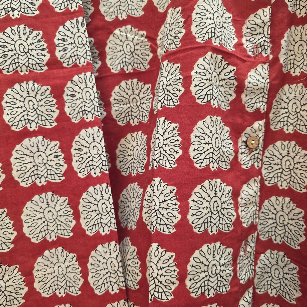 Cotton Handblock print shirt