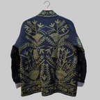 Flower Jute Suzani jacket