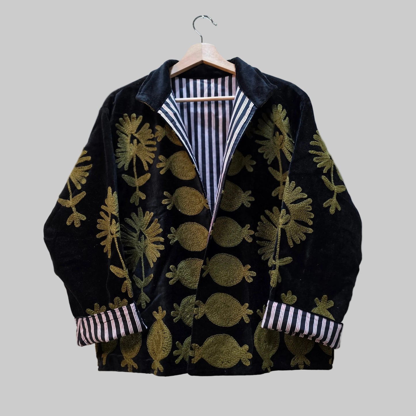Velvet Suzani jacket