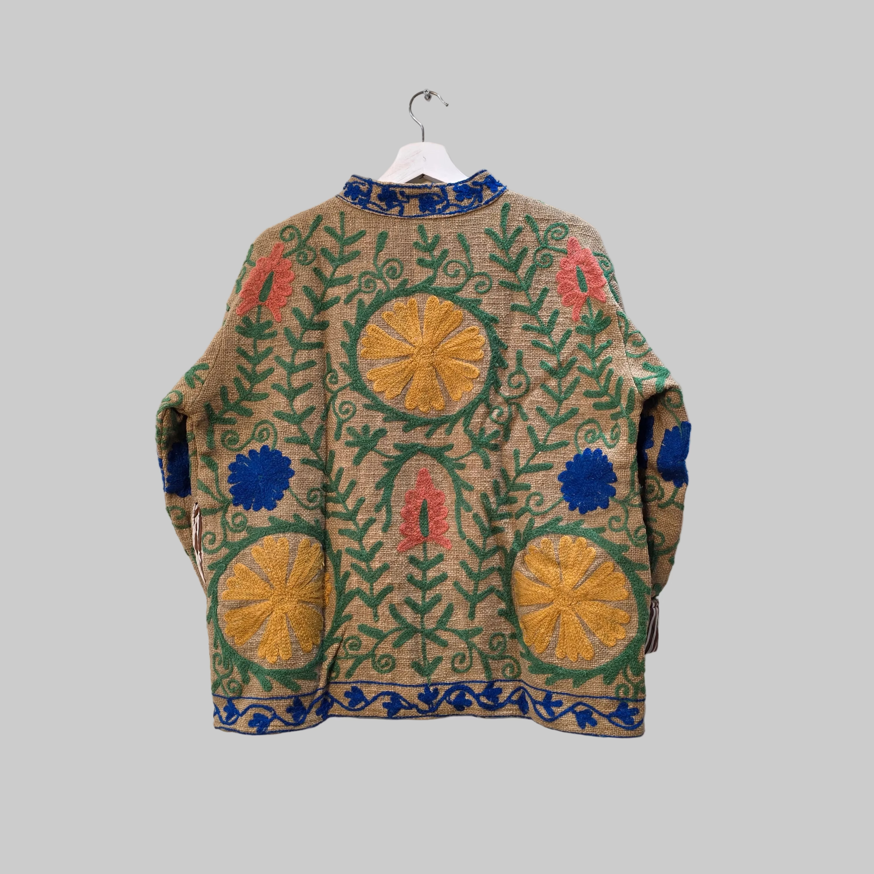 Chakra Jute Suzani jacket