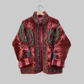 Mango Velvet Suzani jacket