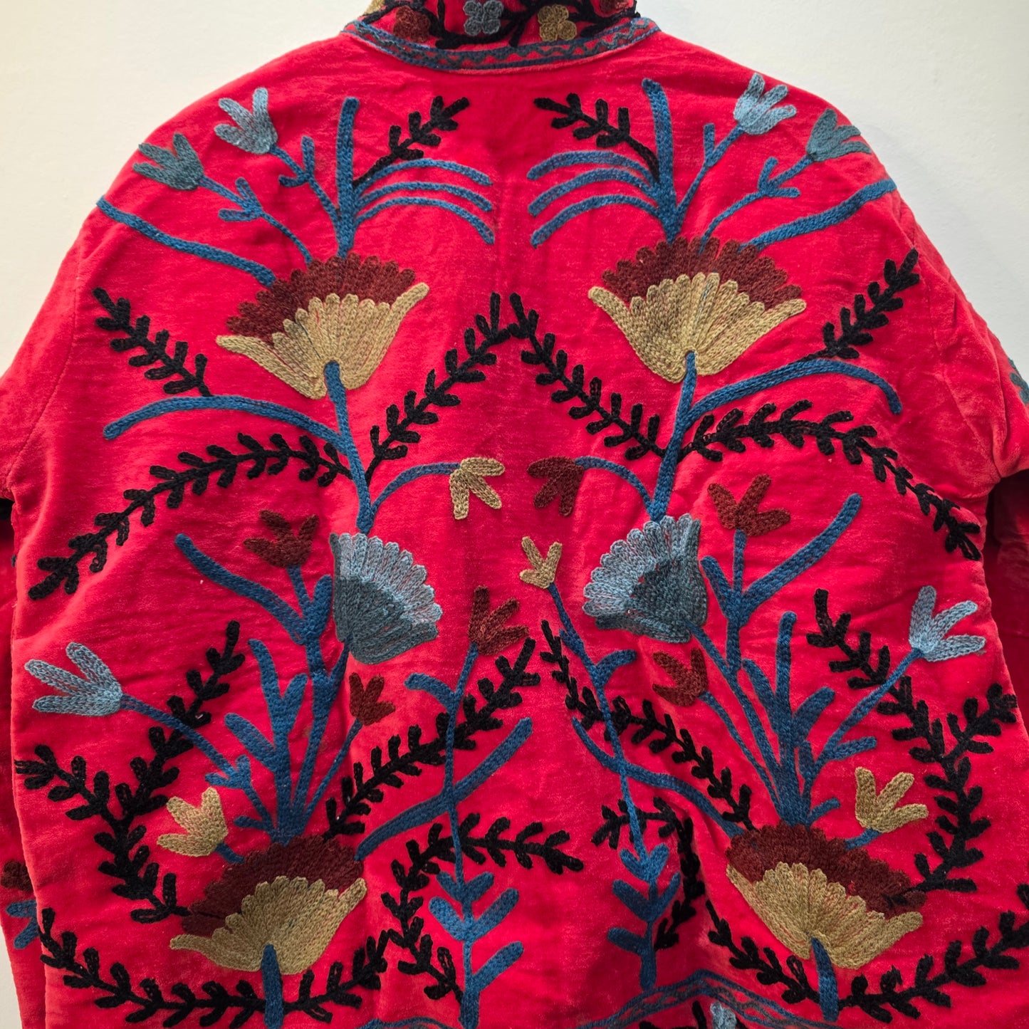 Flower Velvet Suzani jacket