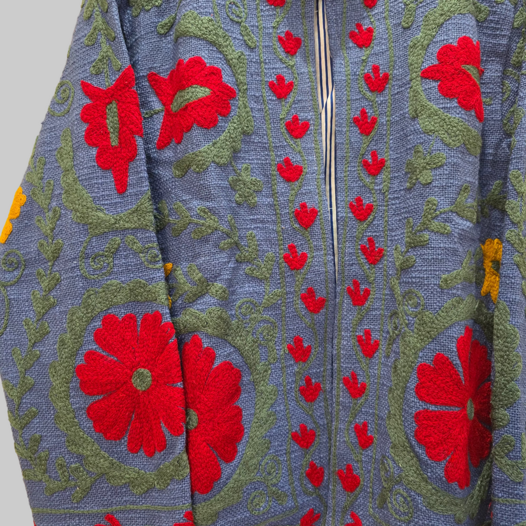 Chakra Jute Suzani jacket