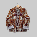 Pomegranate Velvet Suzani jacket