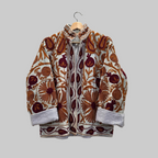Pomegranate Velvet Suzani jacket