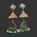 Lotus Drop Earrings