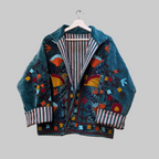 Flower Velvet Suzani jacket