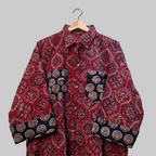 Cotton Ajrakh print shirt
