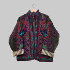 Mango Velvet Suzani jacket