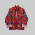 Flower Jute Suzani jacket