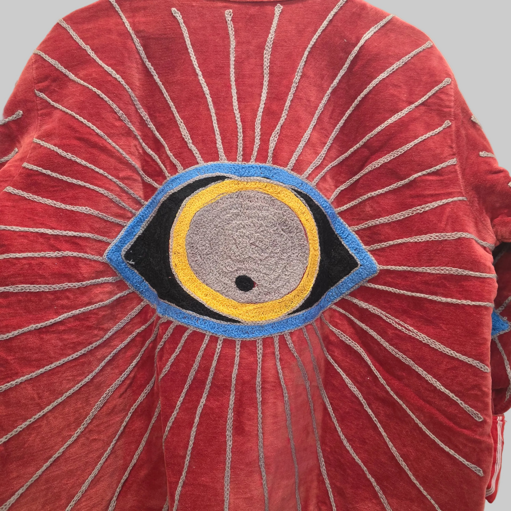 Eyes Velvet Suzani jacket