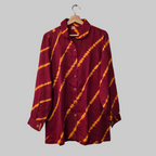 Red Lehariya(waves) Shirt
