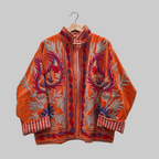 Mango Velvet Suzani jacket