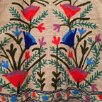 Flower Jute Suzani jacket