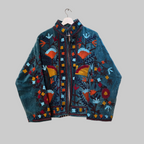 Flower Velvet Suzani jacket
