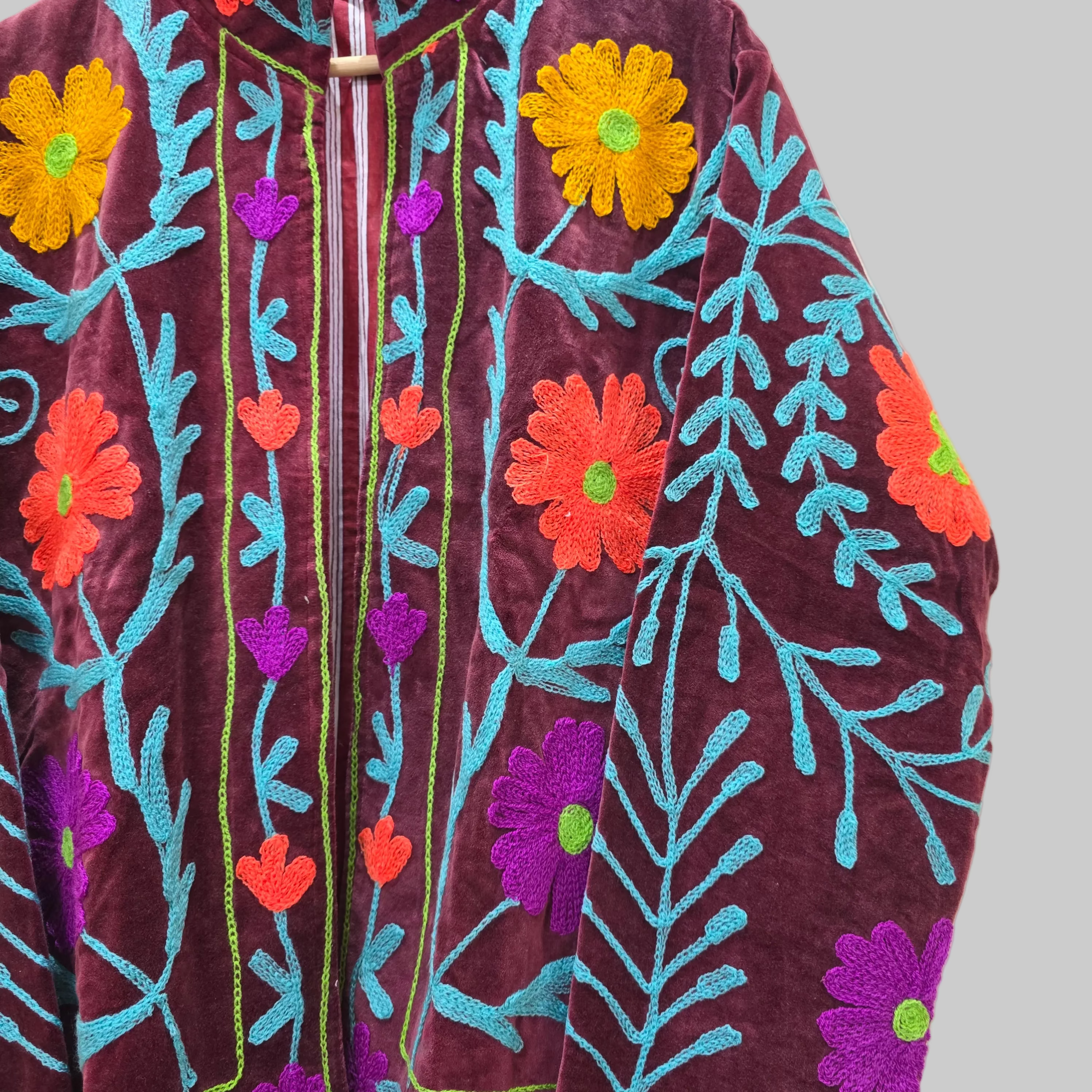 Chakra Velvet Suzani jacket