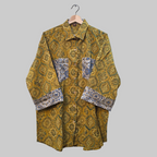 Cotton Ajrakh print shirt