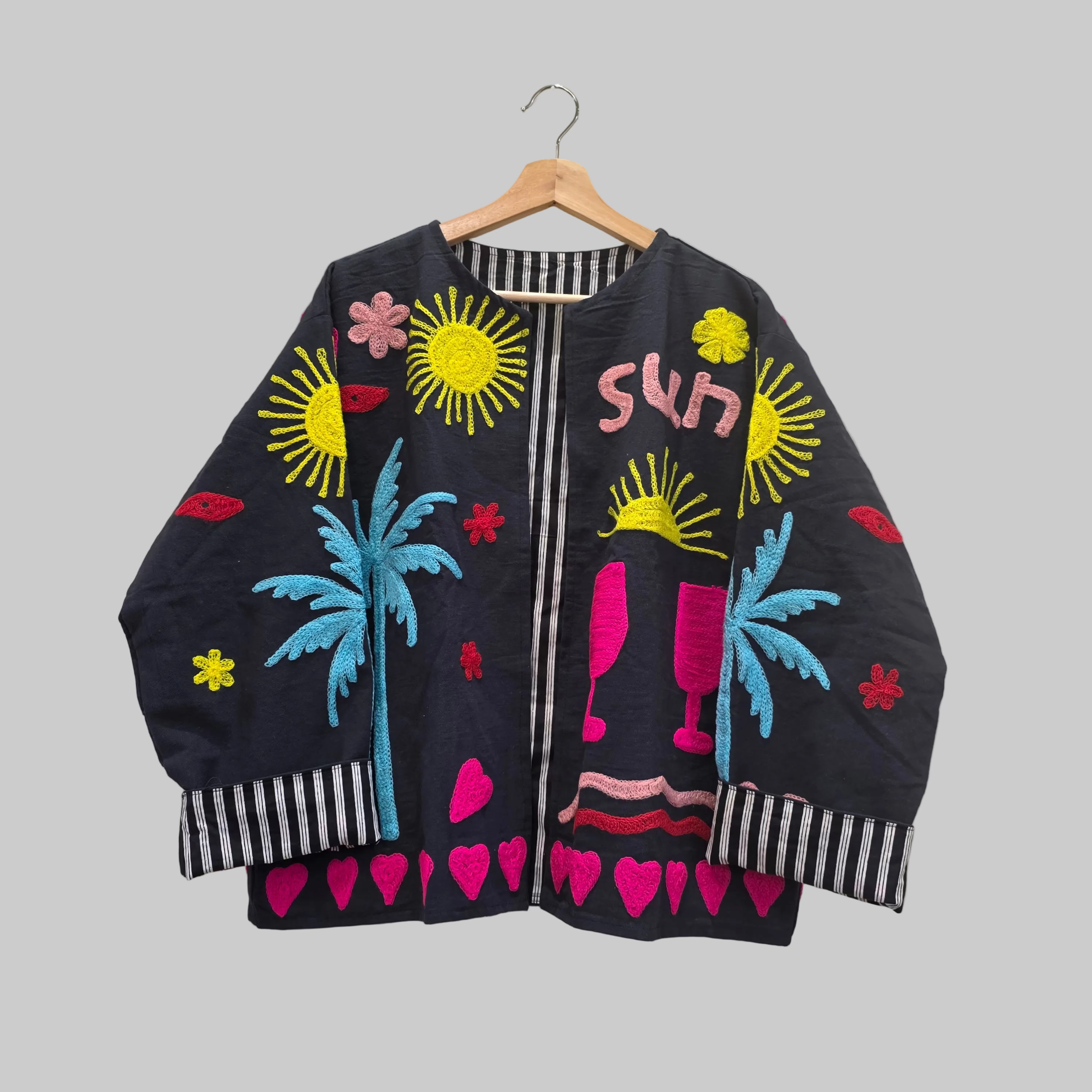 Sunset Cotton Suzani jacket