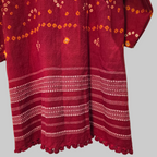 Woolen Bandhani shrug