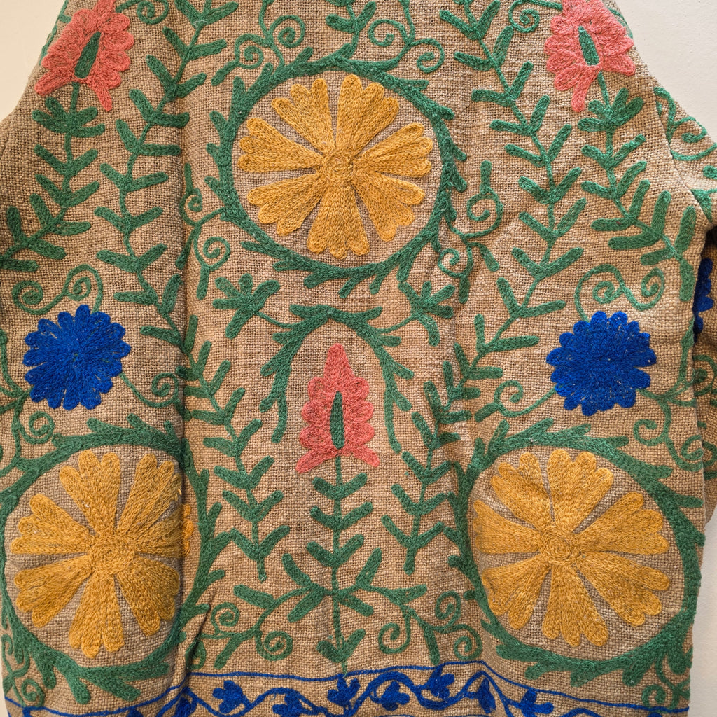 Chakra Jute Suzani jacket