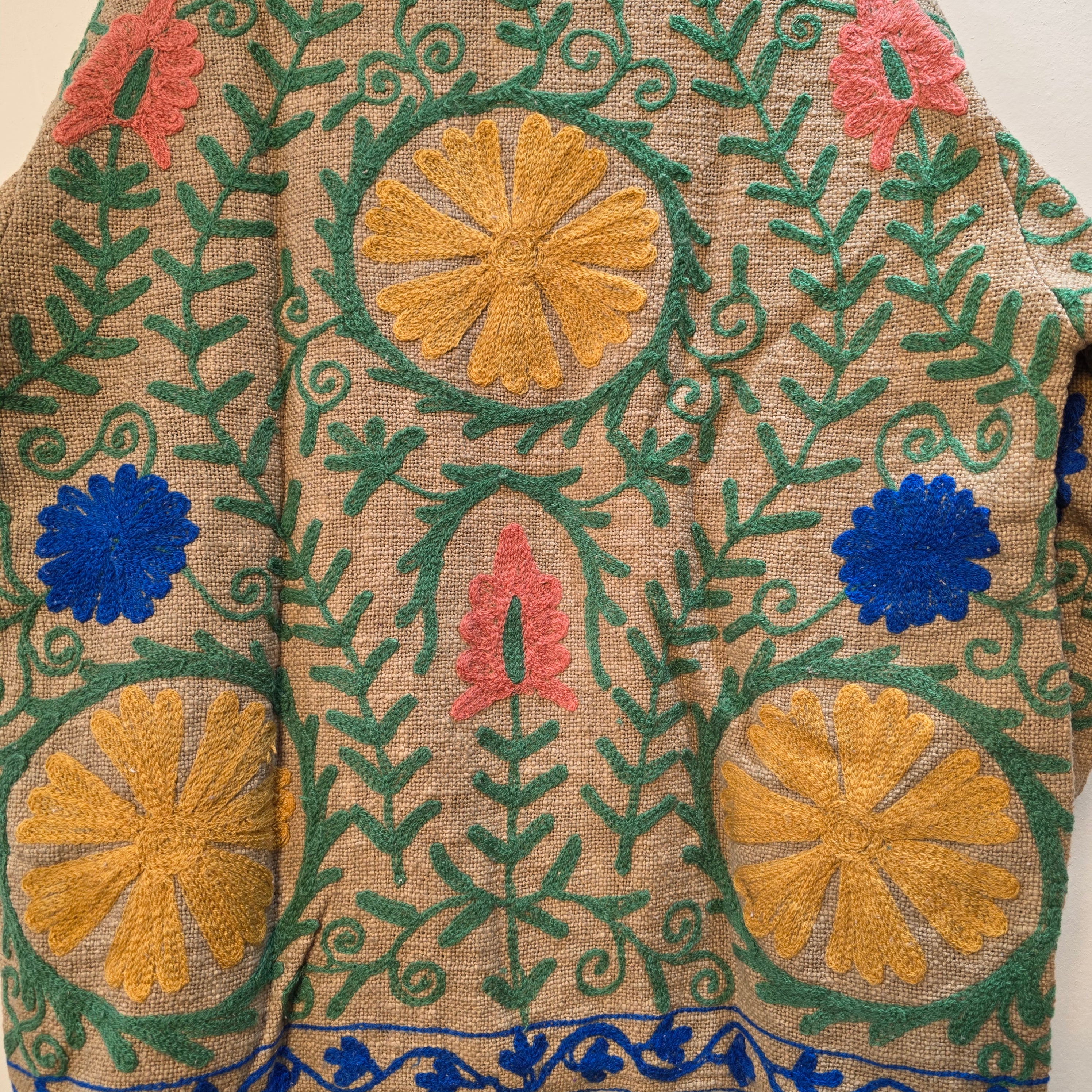 Chakra Jute Suzani jacket