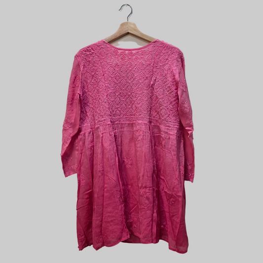 Chikankari short kurti/Top