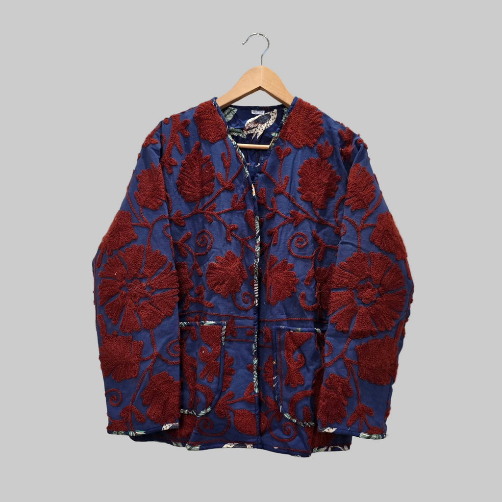Cotton Suzani jackets, Kimoino style