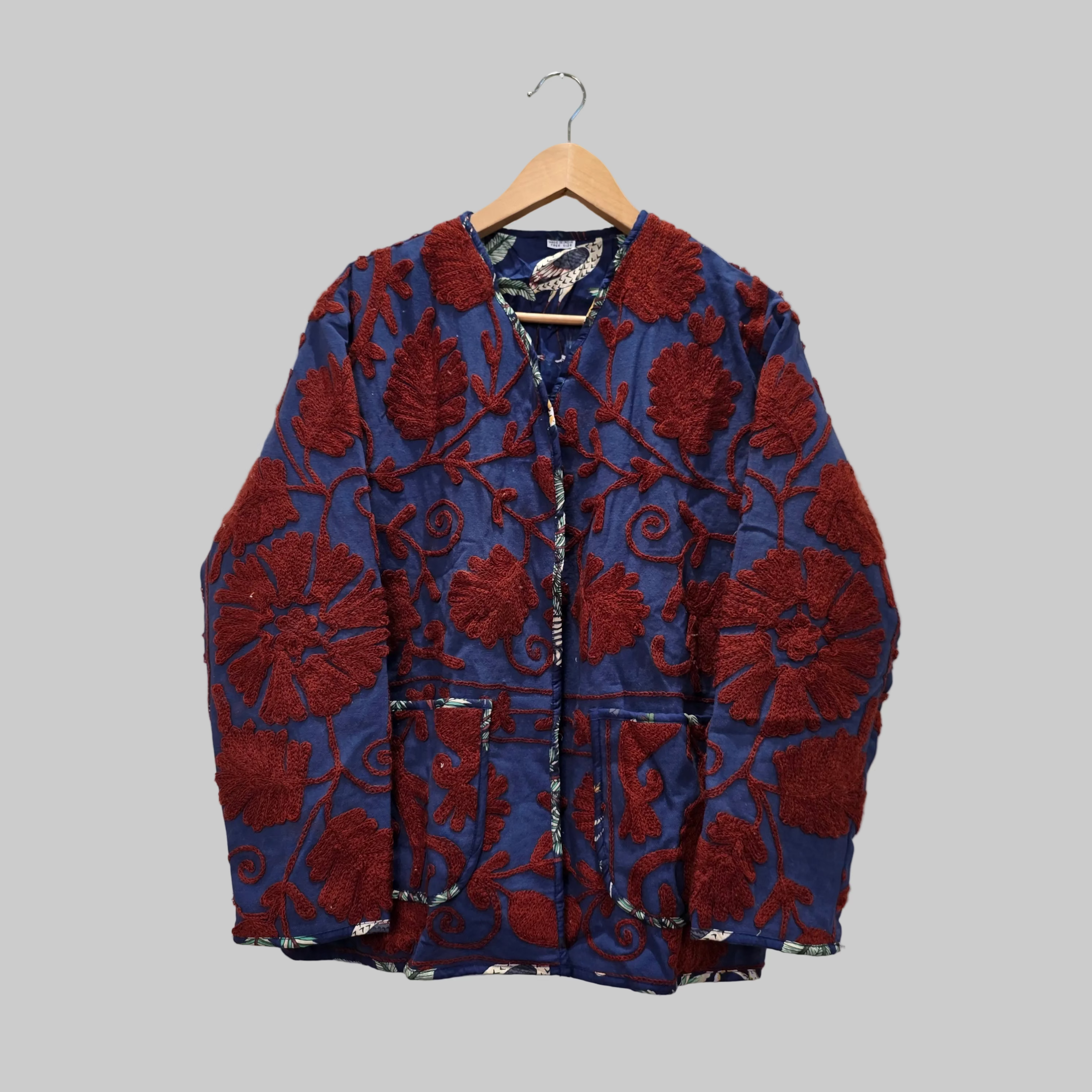 Cotton Suzani jackets, Kimoino style