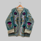 Mango Velvet Suzani jacket