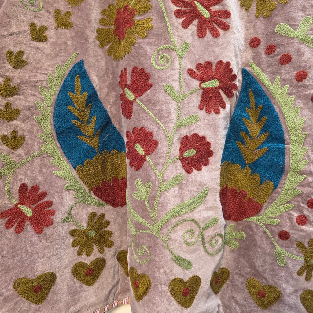 Mango Velvet Suzani jacket