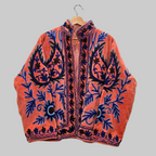 Mango Velvet Suzani jacket