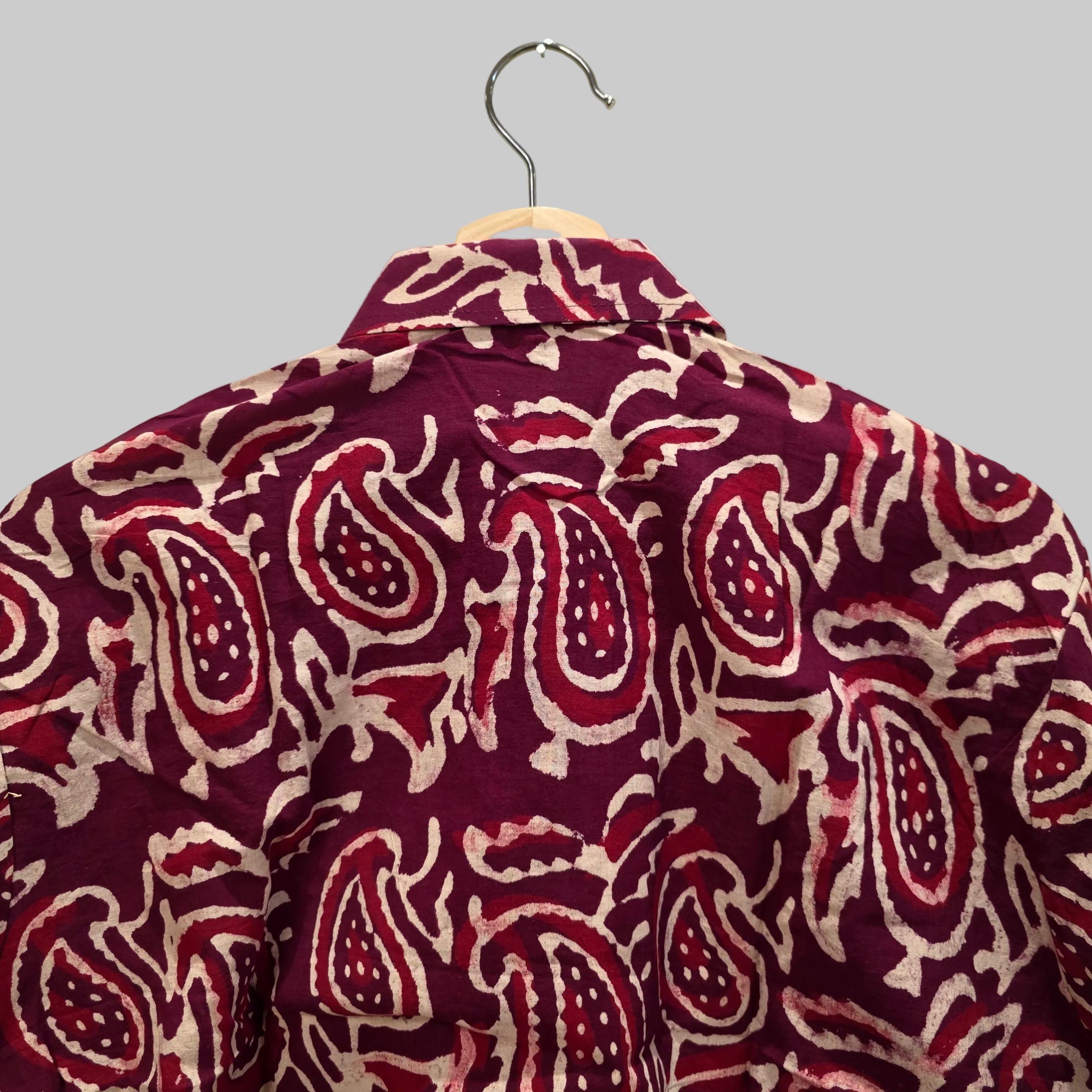 Cotton Handblock print shirt