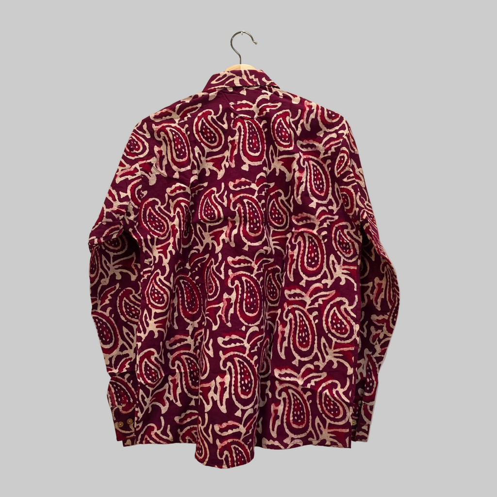 Cotton Handblock print shirt