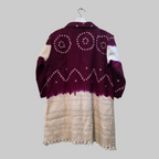 Woolen Bandhani shrug