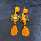 Flower Drop Earrings