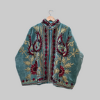 Mango Velvet Suzani jacket