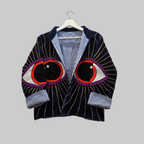 Eyes Velvet Suzani jacket