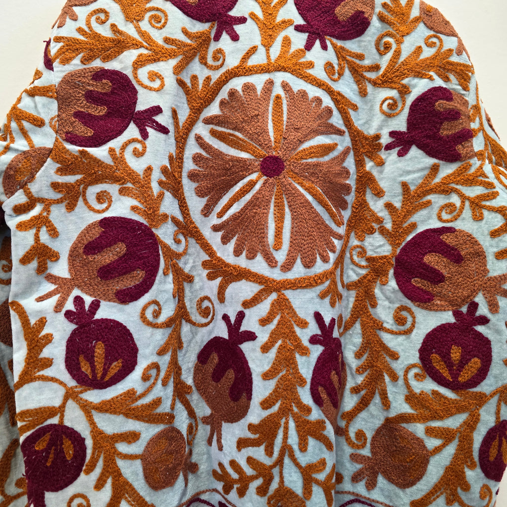 Pomegranate Velvet Suzani jacket