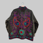 Mango Velvet Suzani jacket