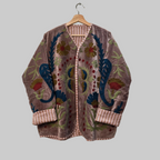 Mango Velvet Suzani jacket