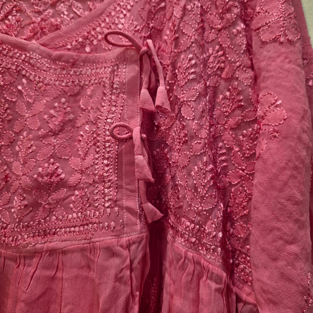 Chikankari short kurti/Top