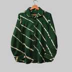Green Lehariya(waves) Shirt