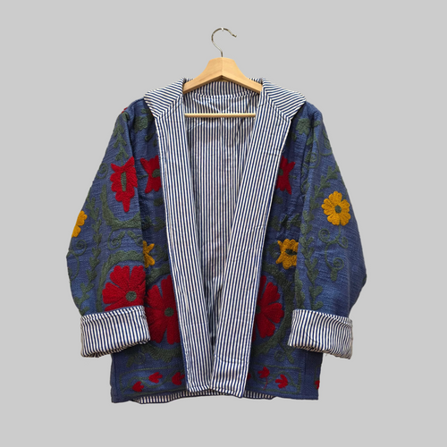 Chakra Jute Suzani jacket